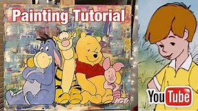 Winnie the Pooh Painting Tutorial