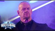 The Undertaker makes his WrestleMania entrance: WrestleMania 38 (WWE Network Exclusive)