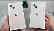 iPhone 13 Starlight vs Pink Color Comparison