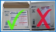How | What LABEL & BOXES TO USE for Priority Mail and Express Service at Post Office Service