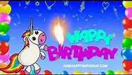 Happy Birthday Unicorn