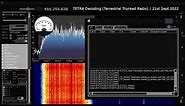 Decoding A Local TETRA Repeater With SDR# And TETRA Demodulator Plug-in (Terrestrial Trunked Radio)