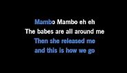 Karaoke Mambo Mambo - Lou Bega - CDG, MP4, KFN - Karaoke Version