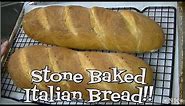 Stone Baked Italian Bread!! Noreen's Kitchen