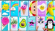 15 DIY PHONE CASES (Kawaii Edition) | Easy & Cute Phone Projects & iPhone Hacks