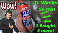 Loctite TITE FOAM Test And Review + Tips And Tricks - Insulating Foam Sealant Gaps & Cracks