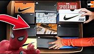 What's In the Box?! CRAZY BIG Nike New Releases Edition! + Spiderman!