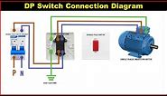 DP Switch | Double Pole Switch Wiring | DP Switch Connection Diagram |