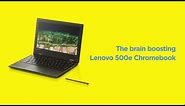 Lenovo 500e Chromebook Garaged EMR Pen