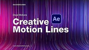 Create Motion Graphics Background in After Effects | After Effects Tutorial | Animated Backgrounds
