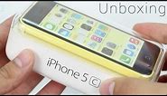 Yellow iPhone 5c Unboxing, Hands On