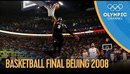 USA v Spain - Full Men's Basketball Final | Beijing 2008 Replays