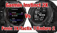 Garmin Instinct 2X vs Fenix 7X/Enduro 2/Tactix 7 - Is The Upgrade Worth It?