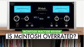 Is McIntosh WORTH THE MONEY? McIntosh Review!! MAC7200 Stereo Receiver