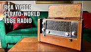 RCA Victor Strato-World Tube Radio Restoration