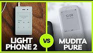 Light Phone 2 vs Punkt MP02 vs Mudita Pure