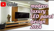 New luxury modern LED panel design 2024/interior design
