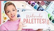 All About Watercolor Palettes!