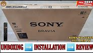 SONY KD-50X75 2021 || 50 inch 4K ANDROID LED TV UNBOXING AND REVIEW || COMPLETE DEMO & INSTALLATION
