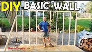 How to build a Basic Wall 10x12 Shed