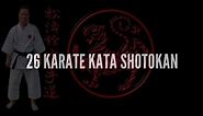 list of shotokan karate kata