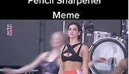 Dua Lipa twisting hip pencil sharpener dance meme