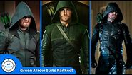 All Green Arrow Suits From Arrow Ranked From Worst To Best