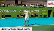Tennis World Tour Nintendo Switch - 10 Minutes Gameplay
