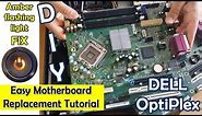 Dell OptiPlex 755 PC Motherboard replacement tutorial how to fix diy easy
