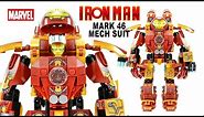 Awesome Iron Man Mark 46 Mechanical Suit LEGO KnockOff Building Set Iron Man Armors