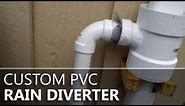 Custom PVC Rain Diverter 1.0