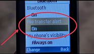 How To Turn On & OFF Bluetooth File Transfer Alert in Samsung metro 313 || SM B312E