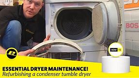 How to Refurbish a Tumble Dryer (Condenser Dryer Maintenance)