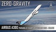 Zero-G Flight - Parabolic Flight with the Airbus A300 Of Novespace