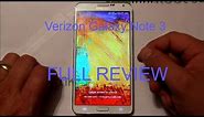 Verizon Galaxy Note 3 unboxing and full review