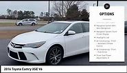 2016 Toyota Camry XSE V6 Used 15026