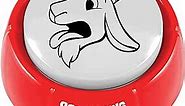 Screaming Goat Button | The Original Goat Scream | Screaming Goat Desk Toy Talking Button with a Funny Goat Scream | Gag Gifts for Men and Women