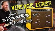 Fender ’65 Princeton Reverb - Tweed 12'' Cannabis Rex Speaker!
