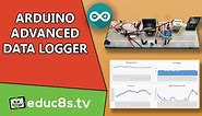Arduino Project: Advanced Datalogger with ATMEGA328, BMP180, DHT22, BH1750 and sd card