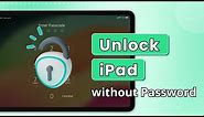 [2024] How to Unlock iPad without Password, Apple ID, or iTunes