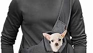 YUDODO Pet Dog Sling Carrier Breathable Mesh Travel Safe Sling Bag Carrier for Dogs Cats