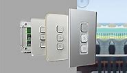 Clipsal Iconic Switches and Power Points | Slim, Sleek, Clean Design
