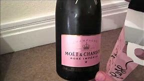 Moet & Chandon Rose Imperial Pink Champagne Uber Unboxing - celebrating 1 million