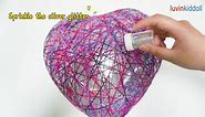 luvinkiddoll 3D String Art Crafts for Kids DIY LED Heart Lantern Arts and Crafts for Kids Ages 8-12 Gifts for Girls and Boys 8, 9, 10, 11, 12 Year Old