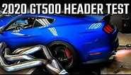 2020 GT500 Long Tube Header Test!!