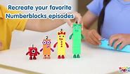 hand2mind Numberblocks® Friends One to Five Action Figure Set, 5 Pieces, Math Toys for Kids