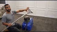DIY carpet cleaning machine - How to use britex