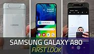 Samsung Galaxy A80 First Look