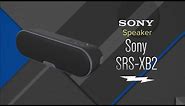 Sony Portable Bluetooth Speaker SRS-XB2 - Overview