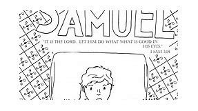 "Samuel Hears God's Calling" Coloring Page - Ministry-To-Children